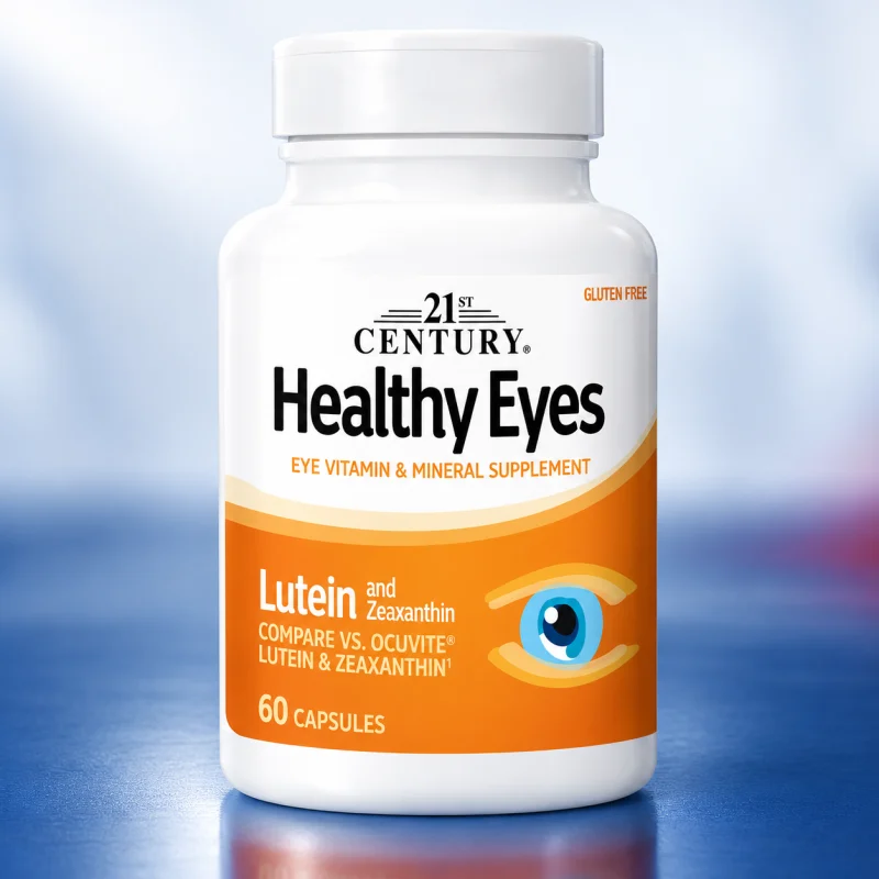 21st Century Healthy Eyes Luteína y Zeaxantina, 60 cápsulas